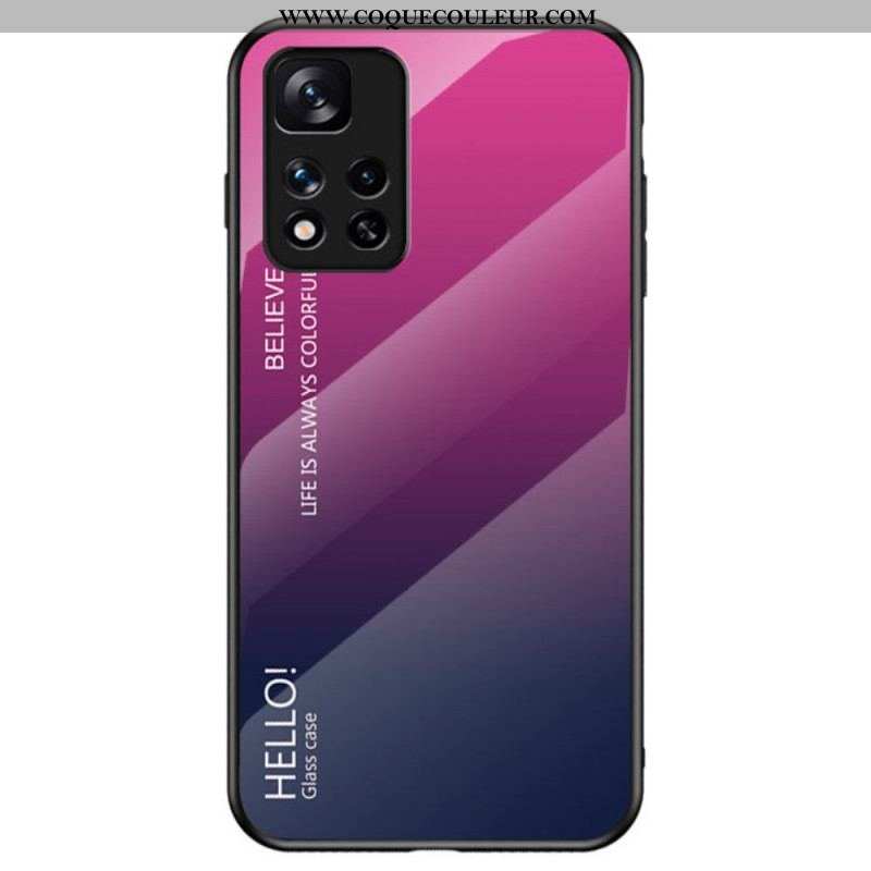 Coque Xiaomi Redmi Note 11 Pro Plus 5G Verre Trempé Hello