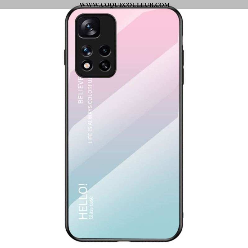 Coque Xiaomi Redmi Note 11 Pro Plus 5G Verre Trempé Hello