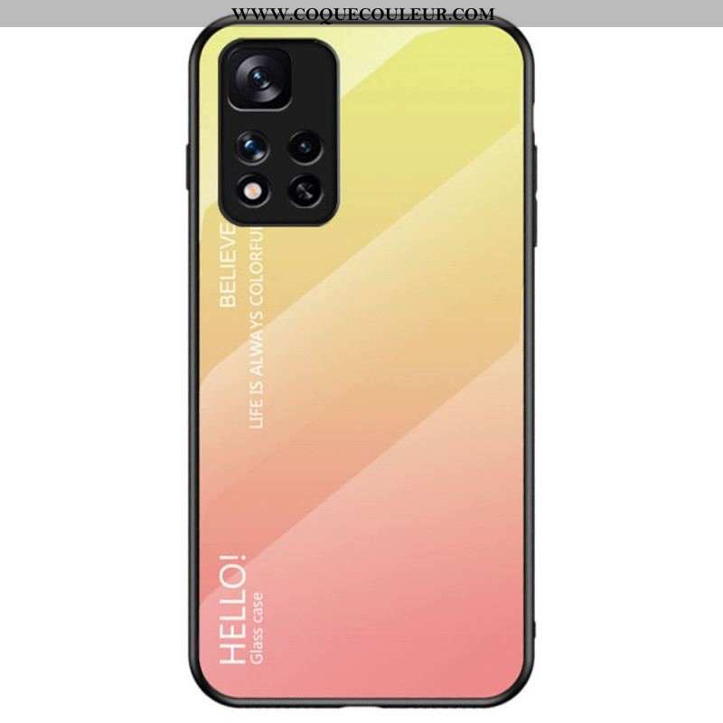 Coque Xiaomi Redmi Note 11 Pro Plus 5G Verre Trempé Hello