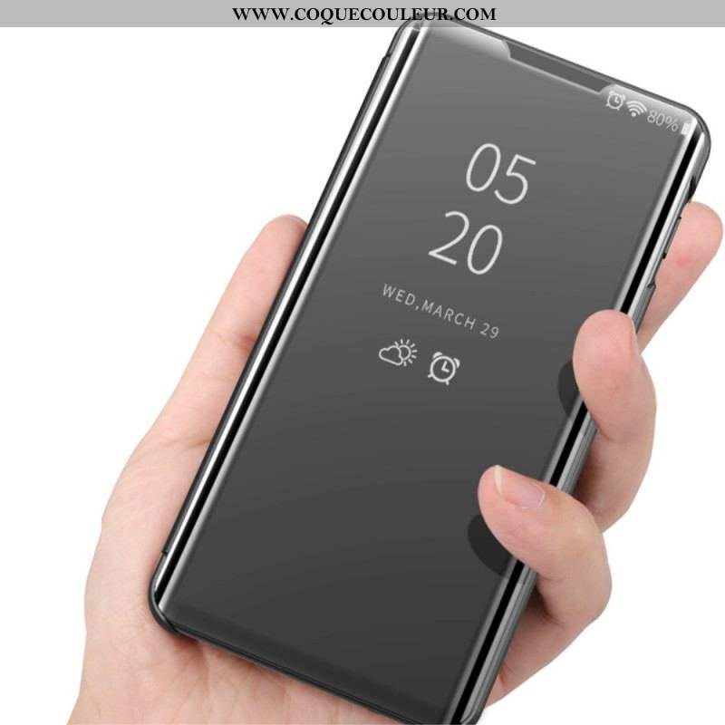 View Cover Xiaomi Redmi Note 11 Pro Plus 5G Miroir et Simili Cuir