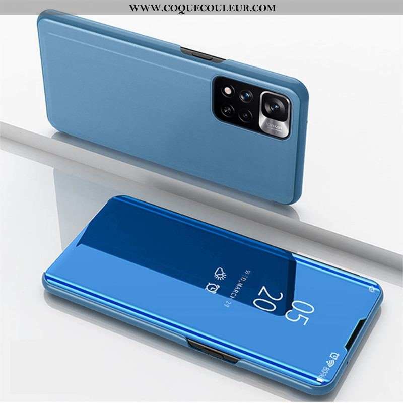 View Cover Xiaomi Redmi Note 11 Pro Plus 5G Miroir et Simili Cuir