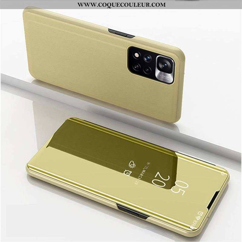 View Cover Xiaomi Redmi Note 11 Pro Plus 5G Miroir et Simili Cuir