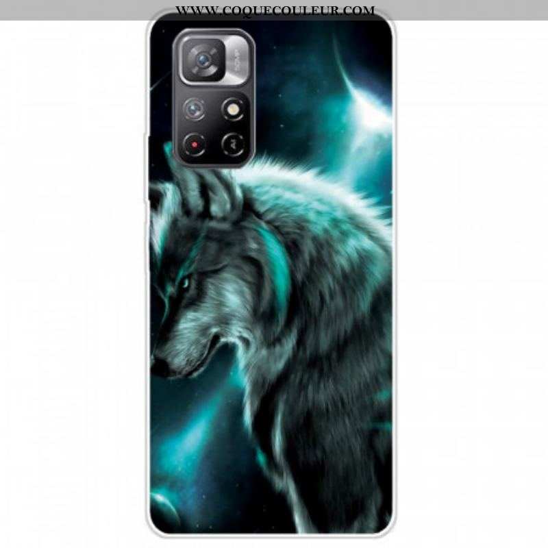 Coque Xiaomi Redmi Note 11 Pro Plus 5G Silicone Loup