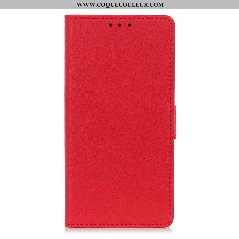 Housse Xiaomi Redmi Note 11 Pro Plus 5G Effet Cuir Classique