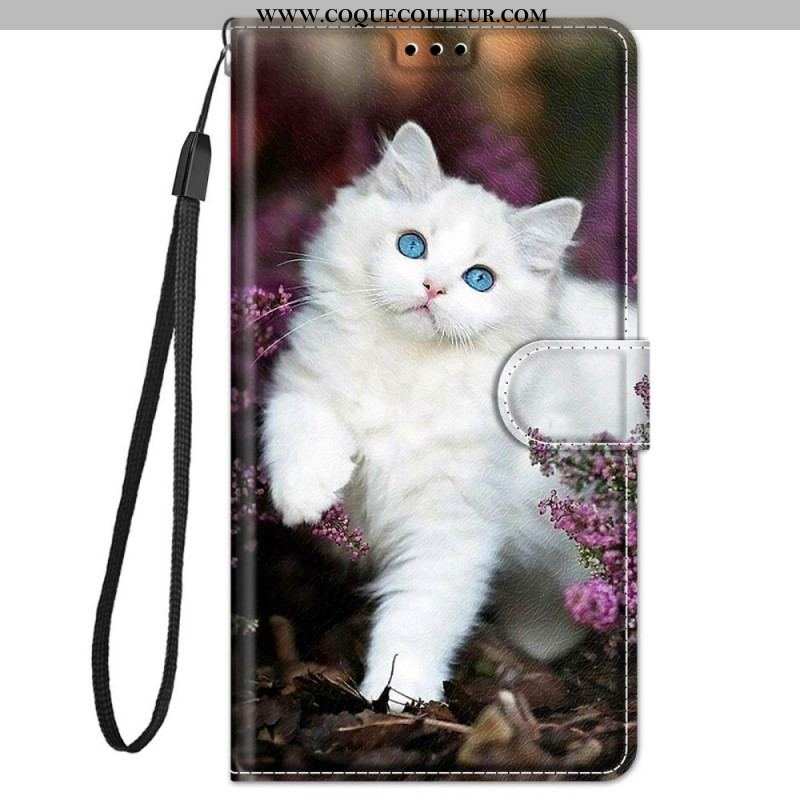 Housse Xiaomi Redmi Note 11 Pro Plus 5G Fan des Chats à Lanière
