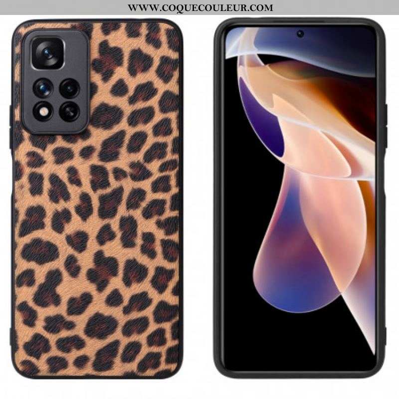 Coque Xiaomi Redmi Note 11 Pro Plus 5G Léopard