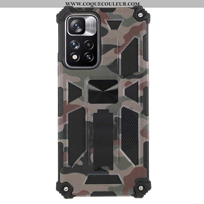 Coque Xioami Redmi Note 11 Pro Plus 5G Camouflage Support Amovible