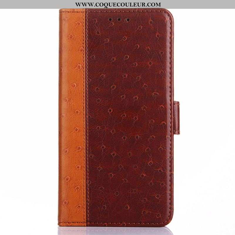 Housse Xiaomi Redmi Note 11 Pro Plus 5G Texture Peau d'Autruche