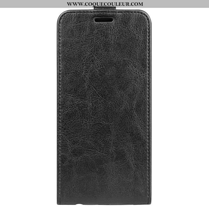 Housse Xiaomi Redmi Note 11 Pro Plus 5G Effet Cuir Rabat Vertical