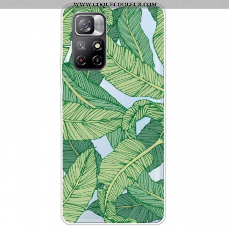 Coque Xiaomi Redmi Note 11 Pro Plus 5G Feuilles Graphiques