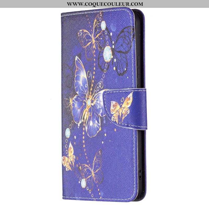Housse Xiaomi Redmi Note 11 Pro Plus 5G Papillons de Nuit