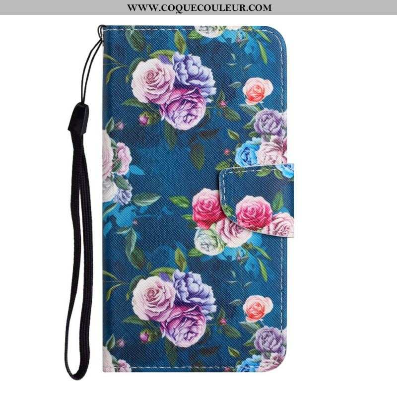 Housse Xiaomi Redmi Note 11 Pro Plus 5G Fleurs Liberty Royal