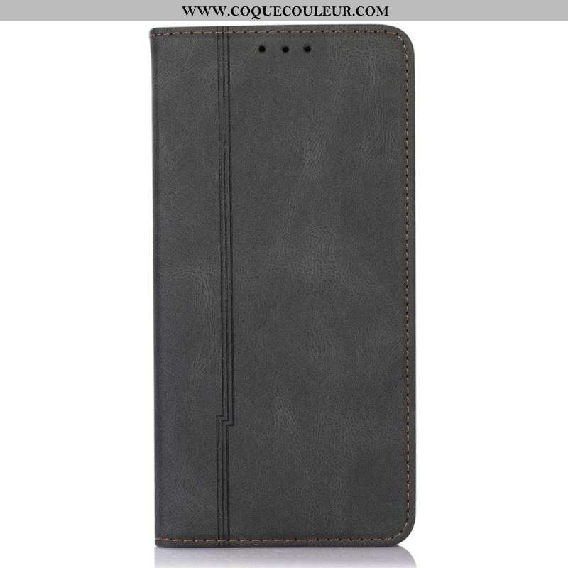 Flip Cover Xiaomi Redmi Note 11 Pro Plus 5G Style Cuir Ligne