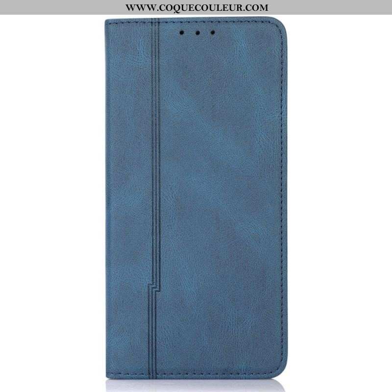 Flip Cover Xiaomi Redmi Note 11 Pro Plus 5G Style Cuir Ligne