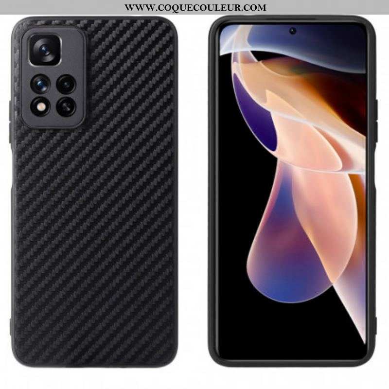 Coque Xiaomi Redmi Note 11 Pro Plus 5G Fibre Carbone