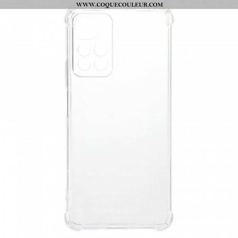 Coque Xiaomi Redmi Note 11 Pro Plus 5G Transparente Coins Renforcés