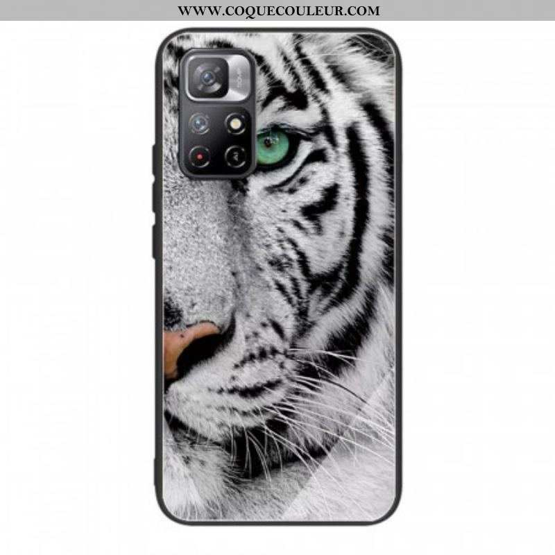 Coque Xiaomi Redmi Note 11 Pro Plus 5G Verre Trempé Tigre