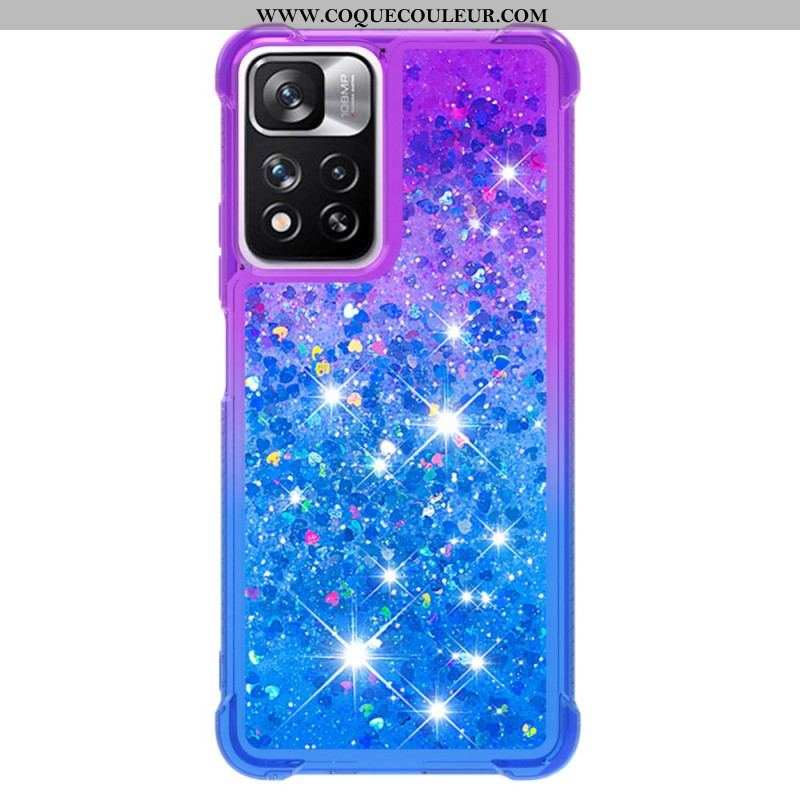 Coque Xiaomi Redmi Note 11 Pro Plus 5G Paillettes Color