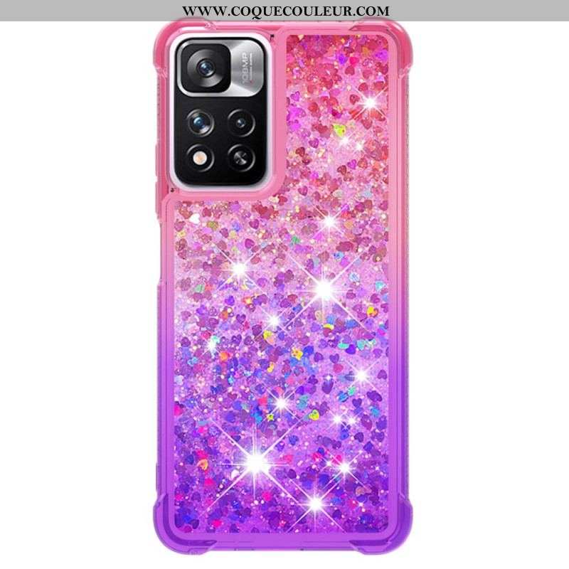 Coque Xiaomi Redmi Note 11 Pro Plus 5G Paillettes Color