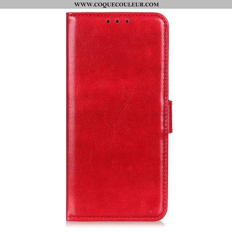 Housse Xiaomi Redmi Note 12 4G Simili Cuir Verni