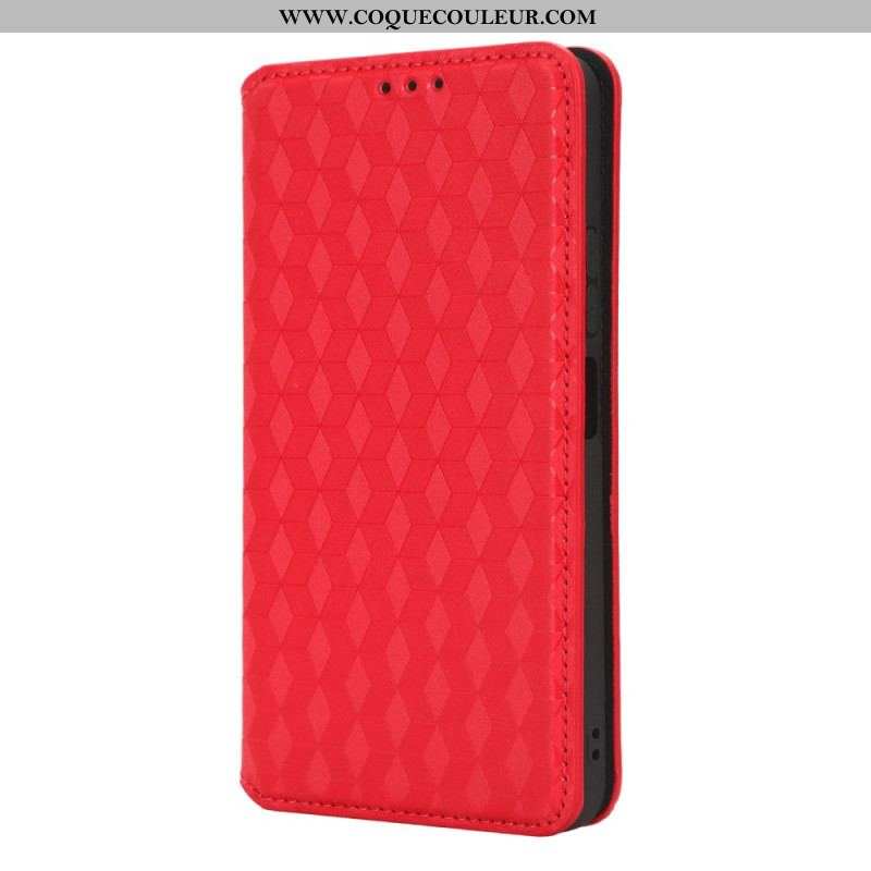 Flip Cover Xiaomi Redmi Note 12 4G Motif 3D