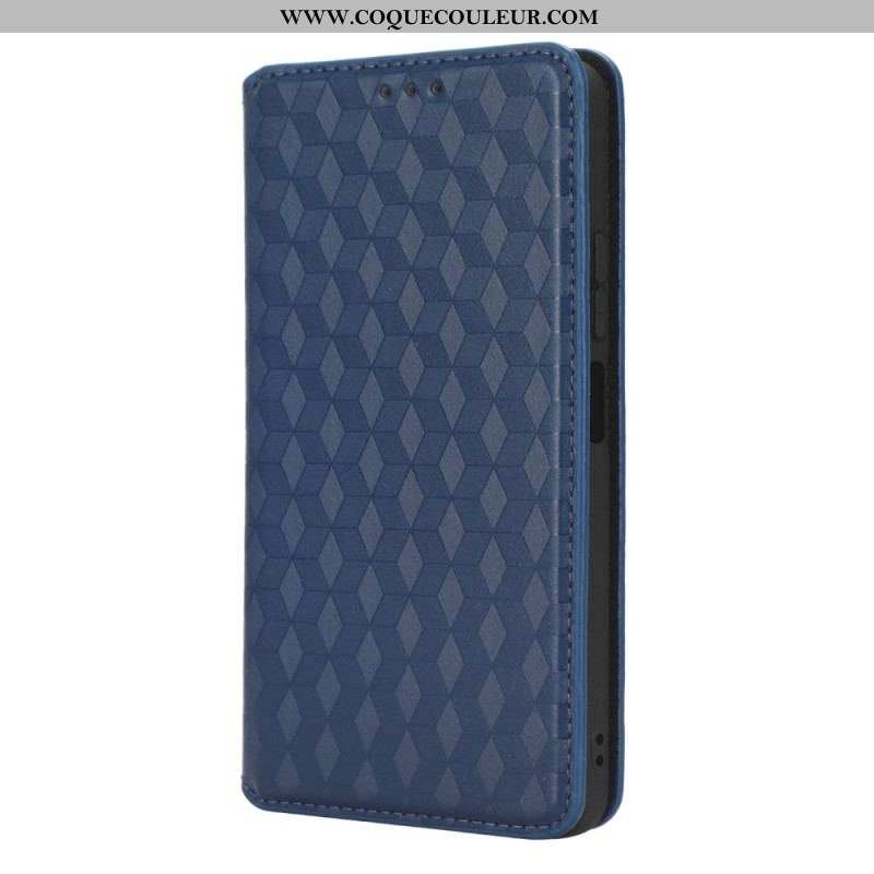 Flip Cover Xiaomi Redmi Note 12 4G Motif 3D