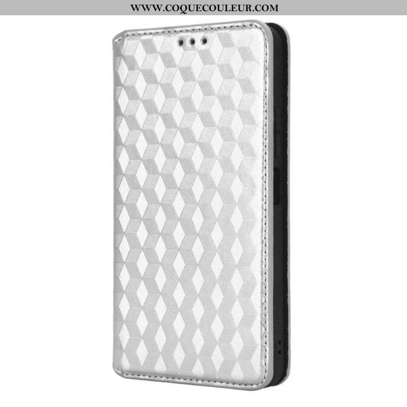 Flip Cover Xiaomi Redmi Note 12 4G Motif 3D