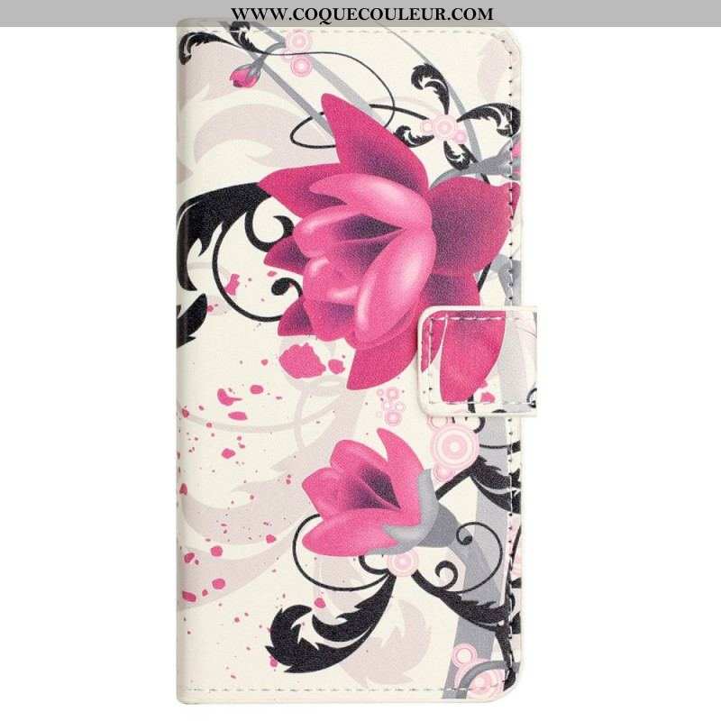 Housse Xiaomi Redmi Note 12 4G Tropical Flowers