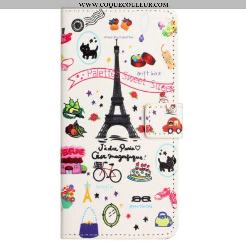 Housse Xiaomi Redmi Note 12 4G J'Adore Paris