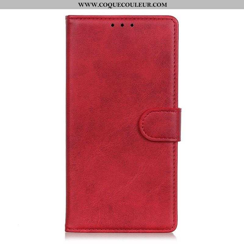 Housse Xiaomi Redmi Note 12 4G Simili Cuir Mat