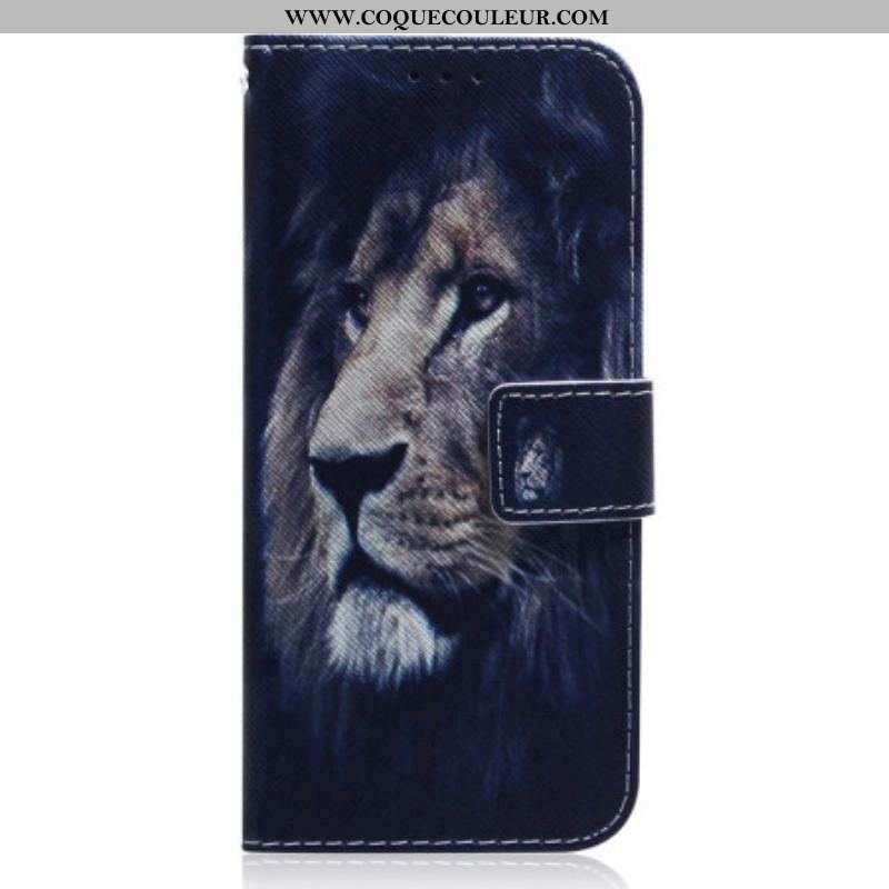 Housse Xiaomi Redmi Note 12 4G Dreaming Lion