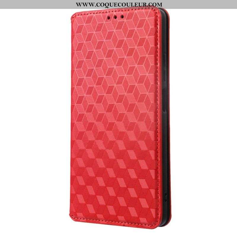 Flip Cover Xiaomi Redmi Note 12/Poco X5 5G Motif 3D