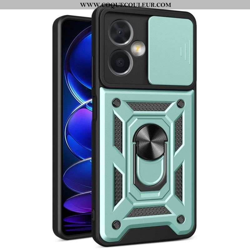 Coque Xiaomi Redmi Note 12/Poco X5 5G Protège Appareil Photo et Support