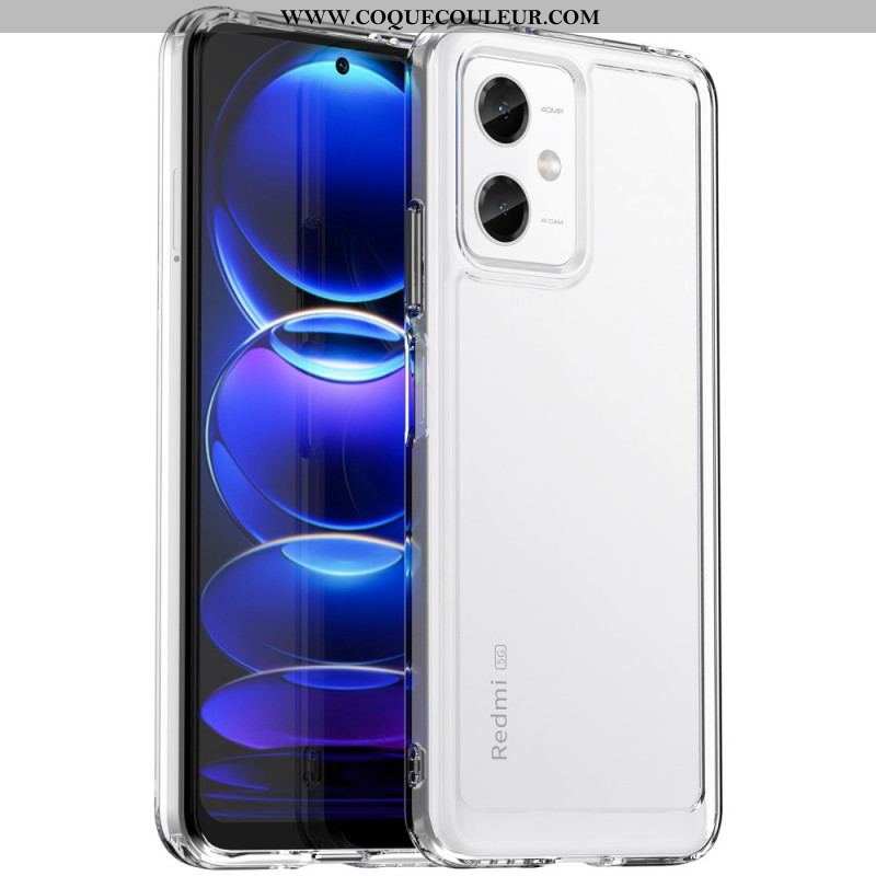 Coque Xiaomi Redmi Note 12/Poco X5 5G Transparente Candy Series