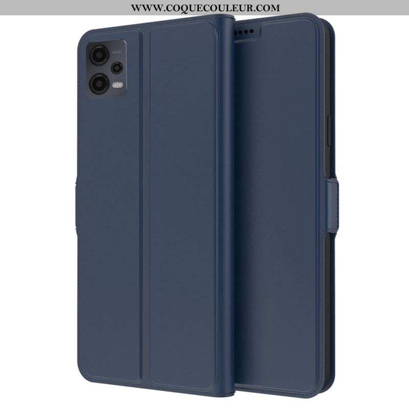 Flip Cover Xiaomi Redmi Note 12/Poco X5 5G Style Cuir