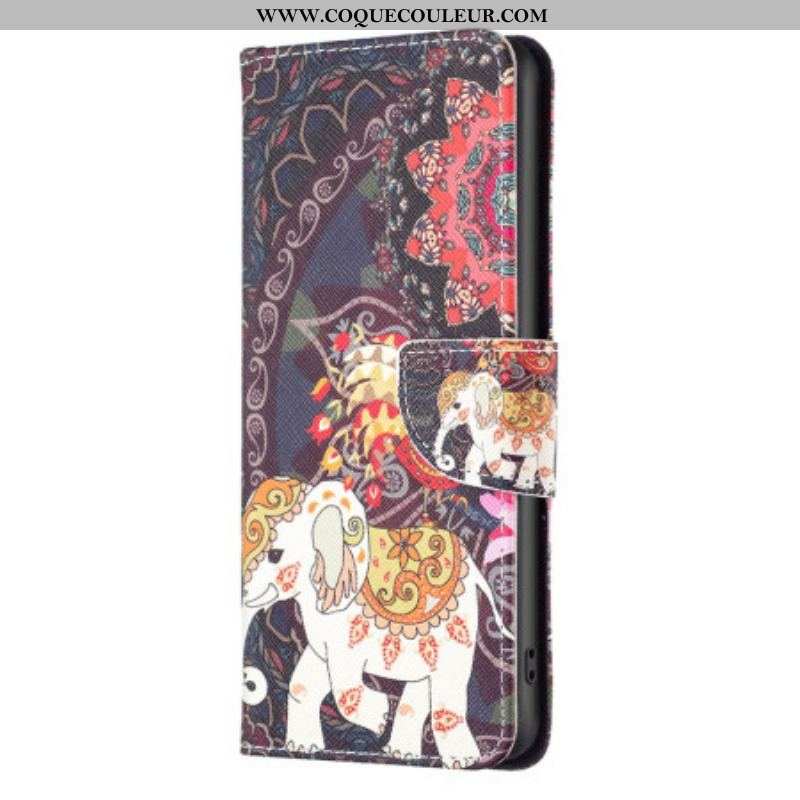 Housse Xiaomi Redmi Note 12/Poco X5 5G Éléphant Tribal