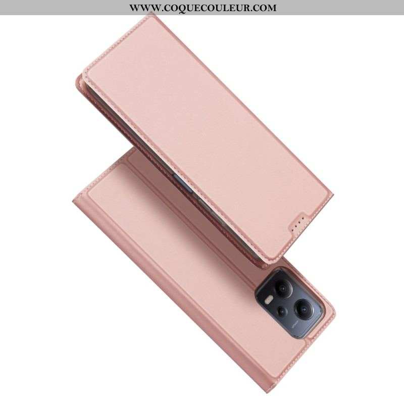 Flip Cover Xiaomi Reddmi Note 12/Poco X5 5G Skin-Pro Series Dux Ducis