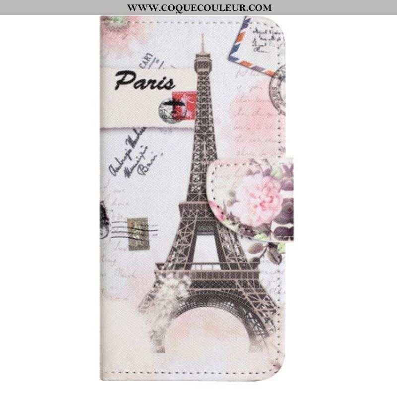 Housse Xiaomi Redmi Note 12/Poco X5 5G Tour Eiffel