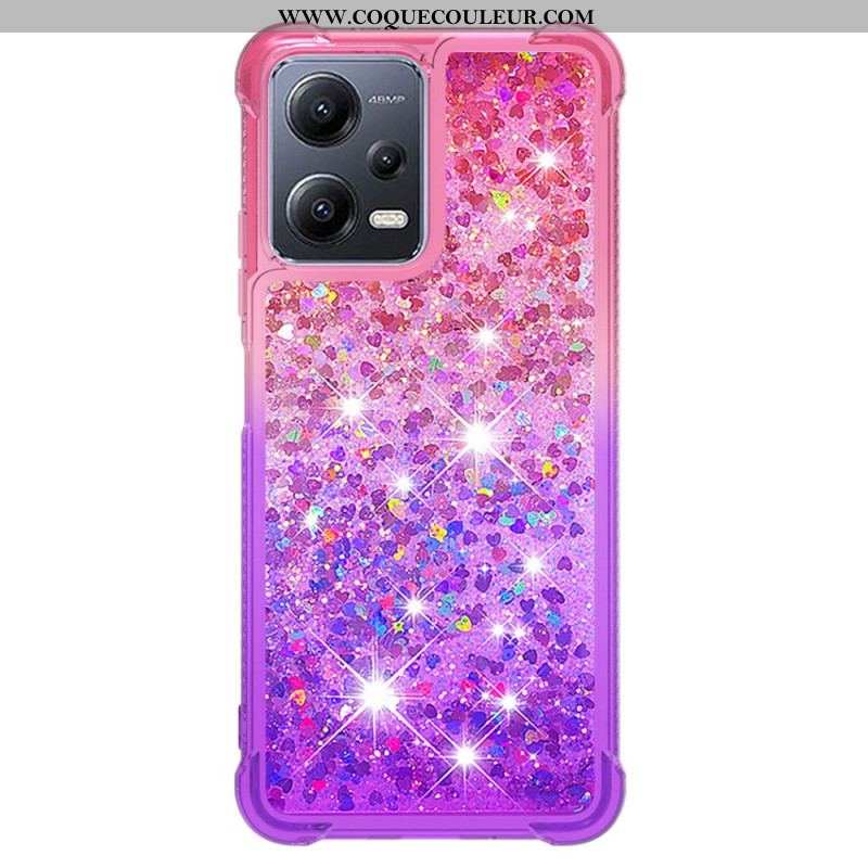 Coque Xiaomi Redmi Note 12/Poco X5 5G Paillettes Color