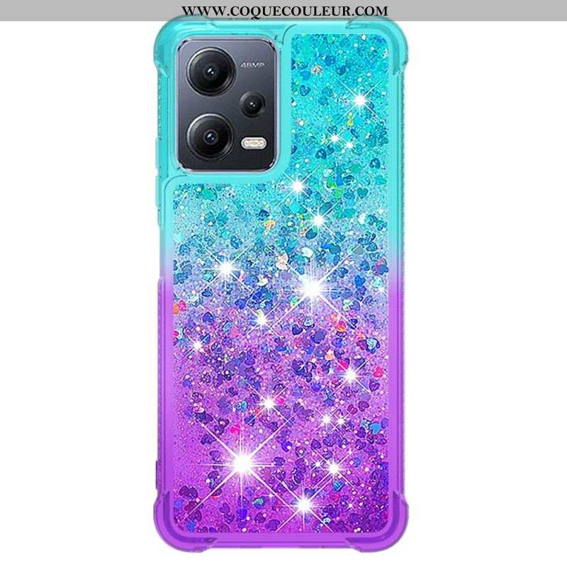 Coque Xiaomi Redmi Note 12/Poco X5 5G Paillettes Color