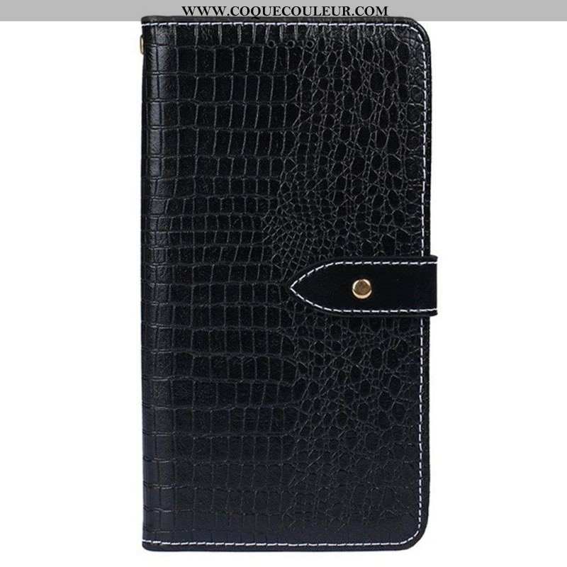 Housse Xiaomi Redmi Note 12 Pro Plus Crocodile IDEWEI