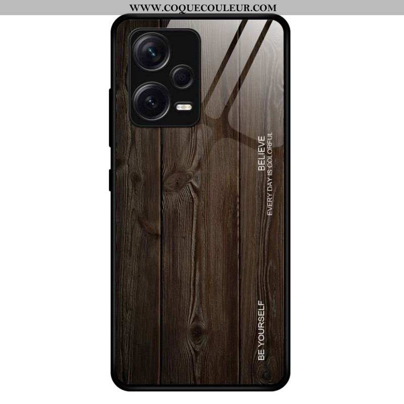 Coque Xiaomi Redmi Note 12 Pro Plus Verre Trempé Design Bois