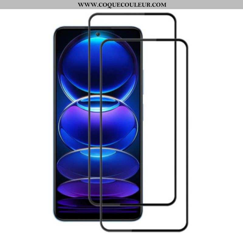 Protection Écran Verre Trempé (2 exemplaires) Xiaomi Redmi Note 12 Pro Plus