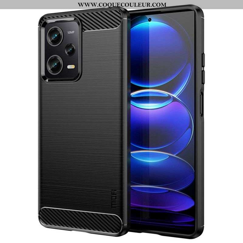 Coque Xiaomi Redmi Note 12 Pro Plus Fibre Carbone Brossée