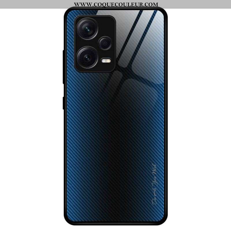 Coque Xiaomi Redmi Note 12 Pro Plus Verre Trempé Fibre Carbone