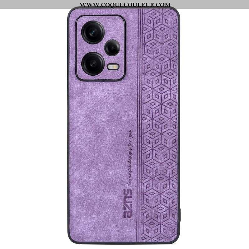 Coque Xiaomi Redmi Note 12 Pro Plus Effet Cuir AZNS