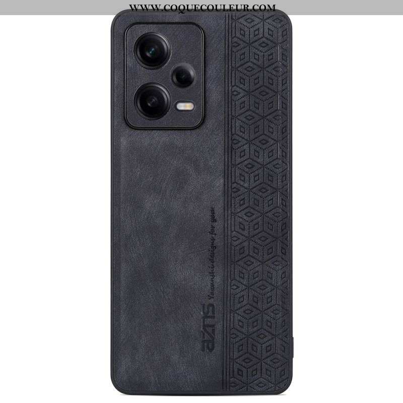 Coque Xiaomi Redmi Note 12 Pro Plus Effet Cuir AZNS