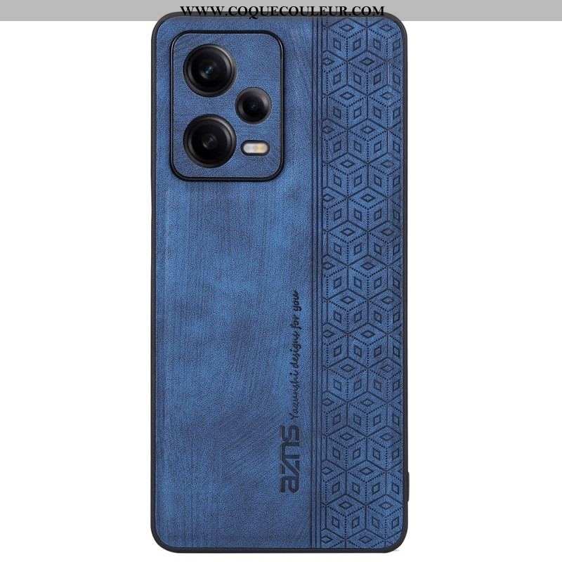 Coque Xiaomi Redmi Note 12 Pro Plus Effet Cuir AZNS