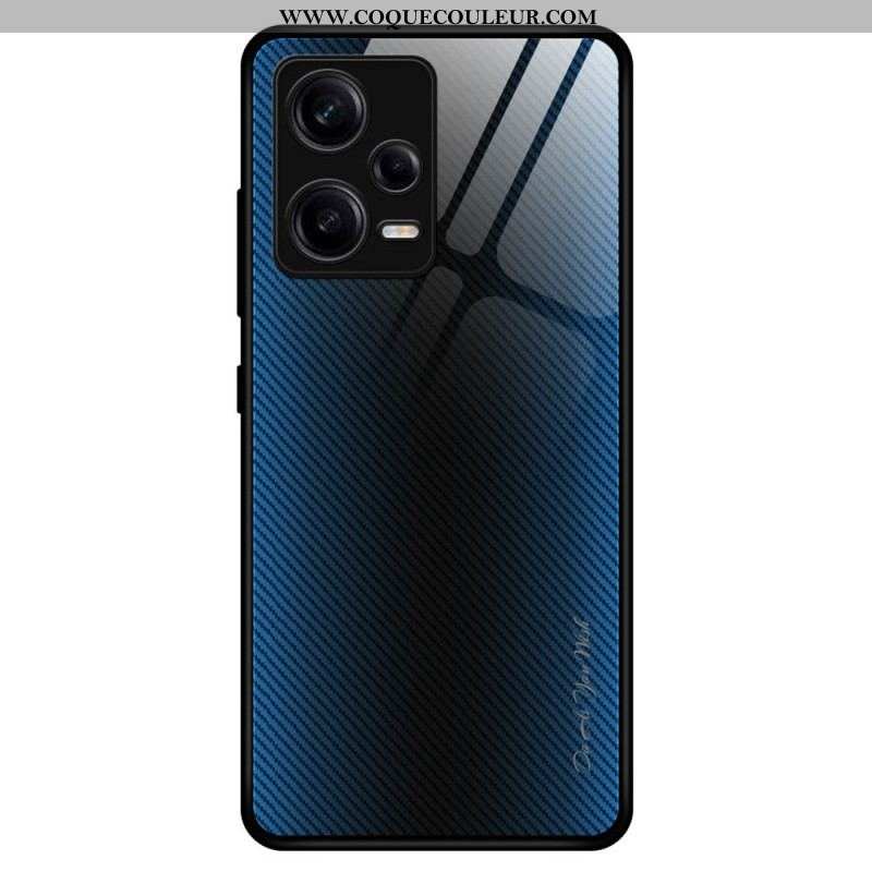 Coque Xiaomi Redmi Note 12 Pro Verre Trempé Fibre Carbone