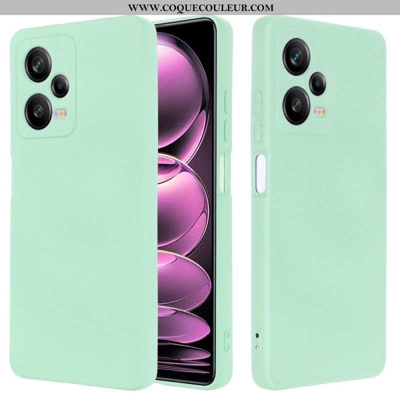 Coque Xiaomi Redmi Note 12 Pro Silicone Liquide avec Lanière